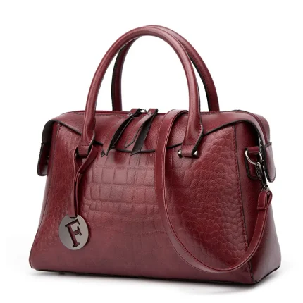 Fashion handbag crocodile pillow bag - Image 2