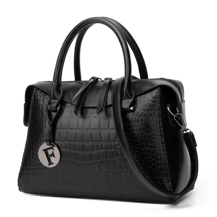 Fashion handbag crocodile pillow bag - Image 3