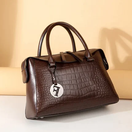 Fashion handbag crocodile pillow bag - Image 5