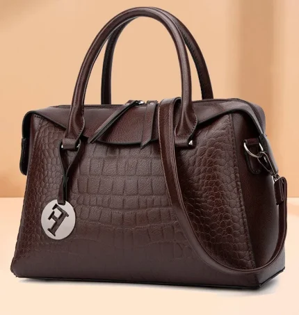 Fashion handbag crocodile pillow bag - Image 6