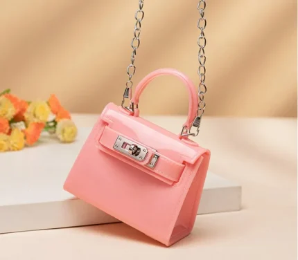 Shoulder summer handbag jelly diagonal bag for women - Image 6