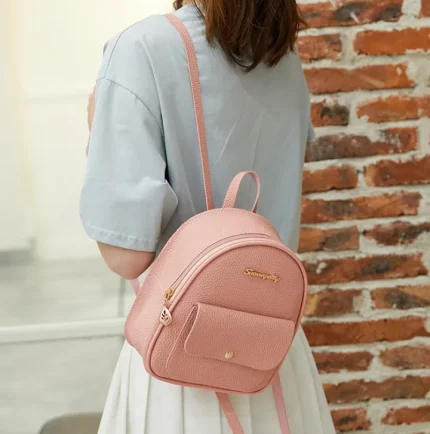 Korean style portable backpack fashion messenger bag - Image 5