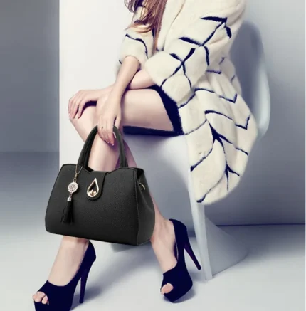 High capacity tassels handbag simple mommy package - Image 2