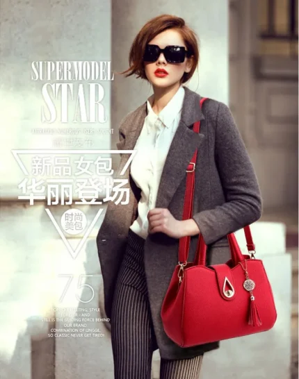 High capacity tassels handbag simple mommy package - Image 8