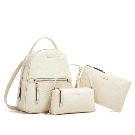 Fashion backpack high capacity backpack 3pcs set - Image 2