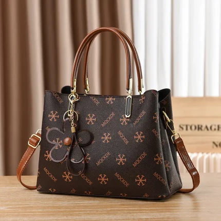 Grace fashion bag middle-aged retro handbag for women - Image 2