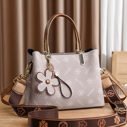 Grace fashion bag middle-aged retro handbag for women - Image 4