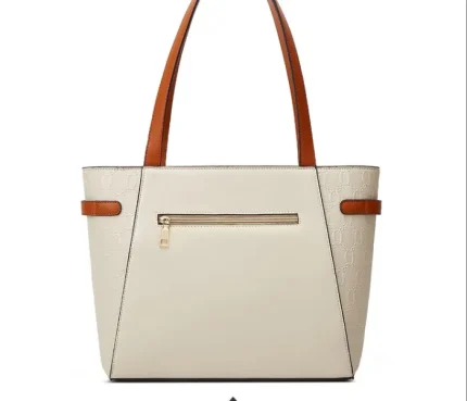 Simple fashion retro autumn handbag 3pcs set for women - Image 5